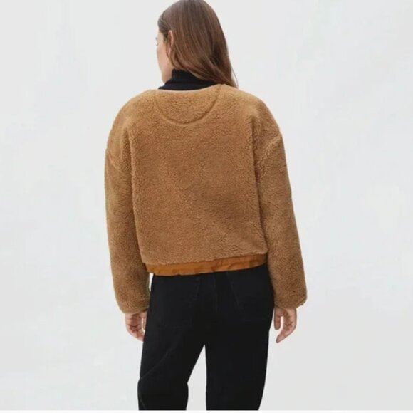 Everlane The ReNew Teddy Fleece Liner Jacket (M) - Picture 8 of 13